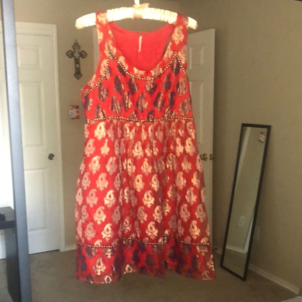 Boho, Indian-Inspired, Free People Dress